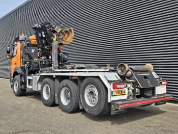 FMX 460 8x4-4 / HIAB Z CRANE + HOOKLIFT